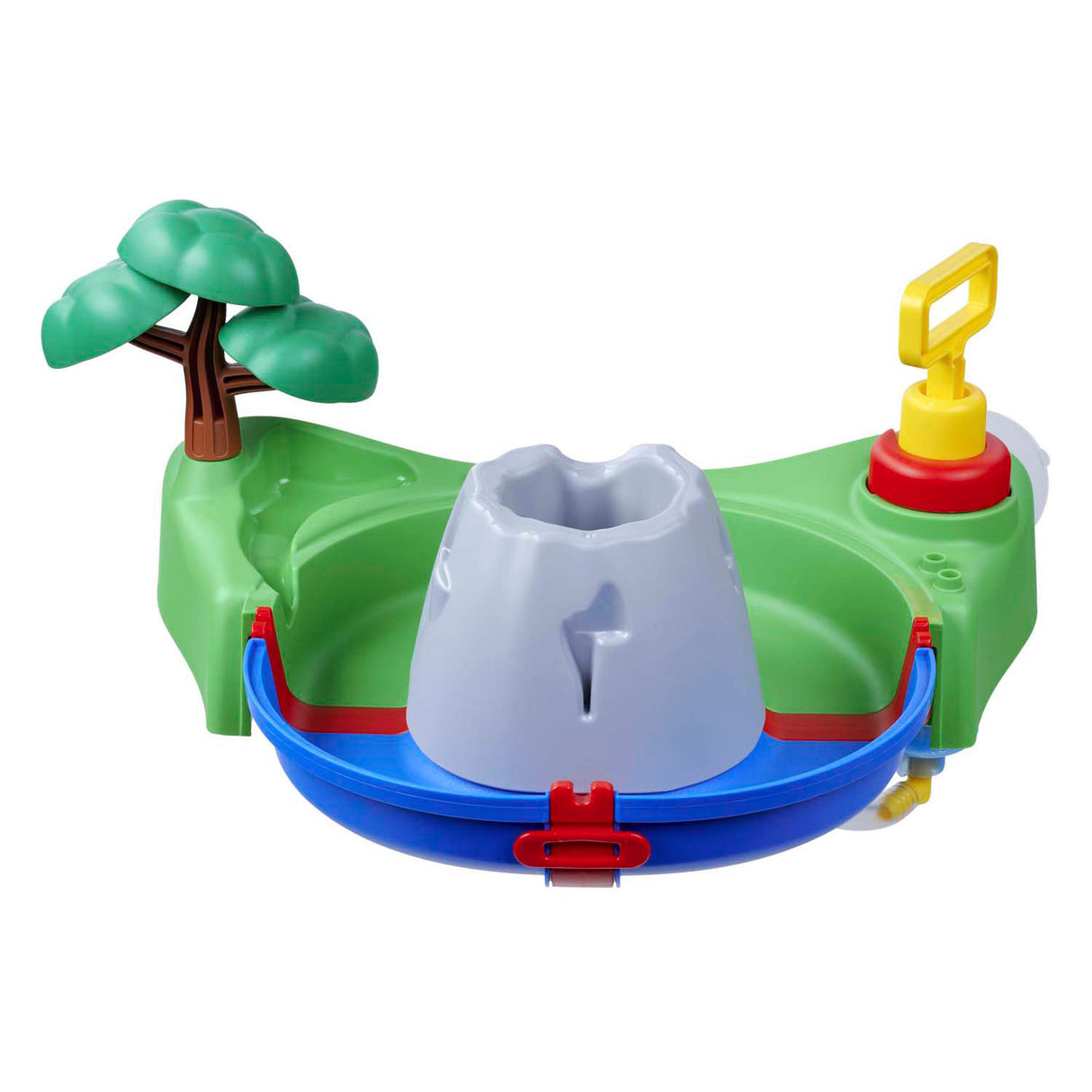 Aquaplay badspeelset sploshy volcano met schuimmachine en waterbaan.