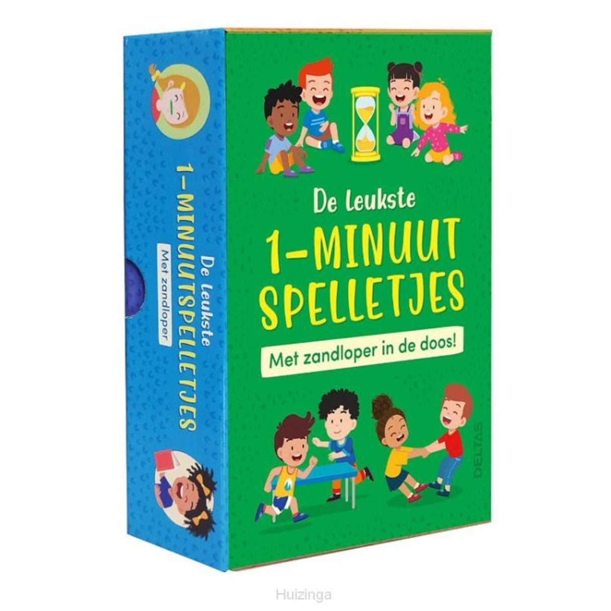 Deltas de leukste 1-minuutspelletjes (met zandloper)