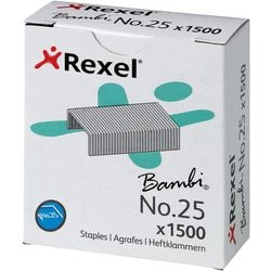 Nietjes rexel 5020 nr25 pak 1500 stuks