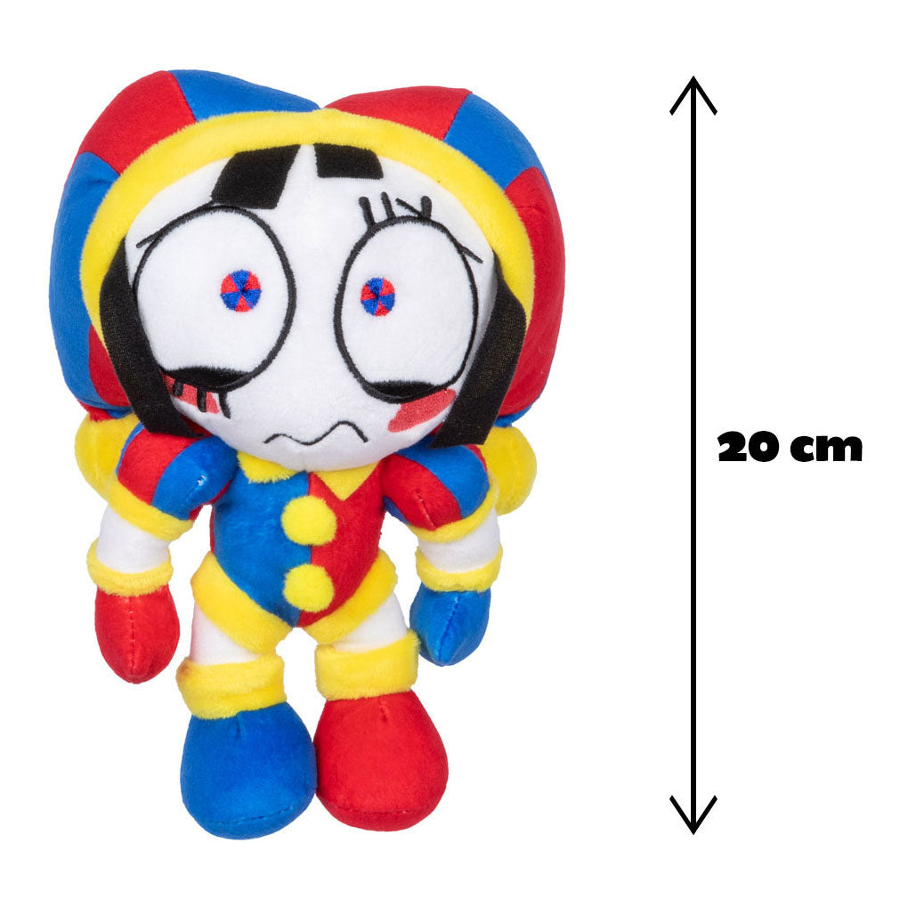 Moose toys the amazing digital circus - deluxe pomni - pluchen knuffel