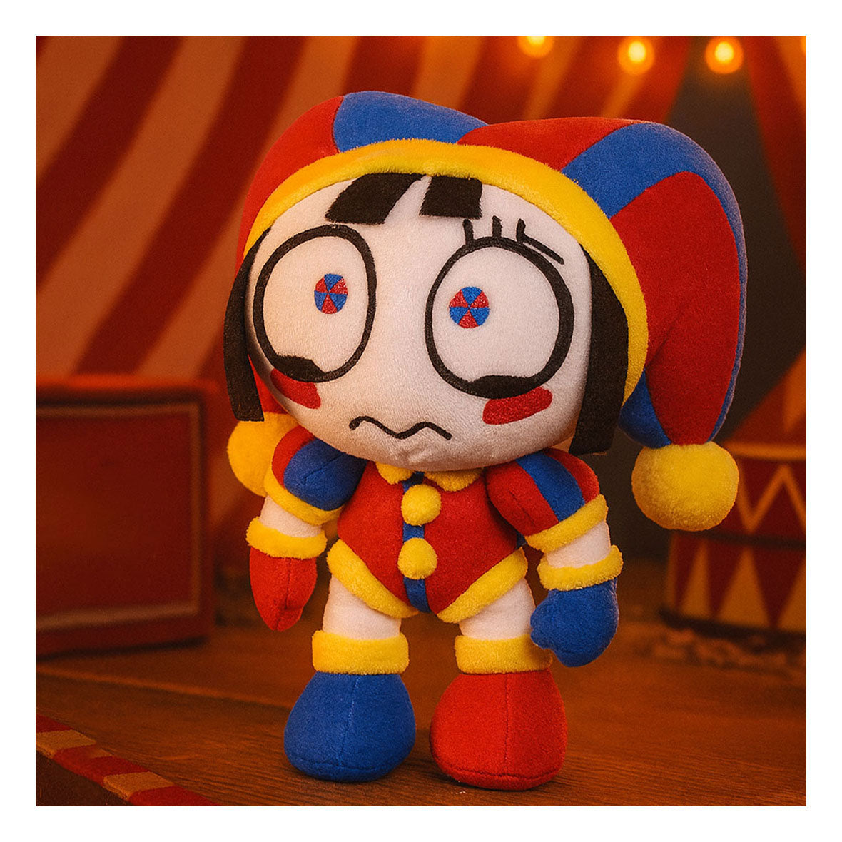 Moose toys the amazing digital circus - deluxe pomni - pluchen knuffel