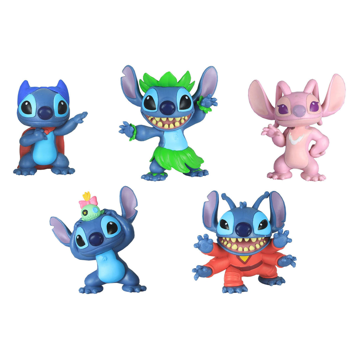 Just play disney stitch - set van 5 speelfiguren