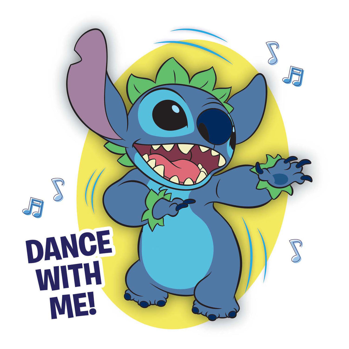 Just play disney stitch - dans zing met stitch - interactieve pluchen knuffel