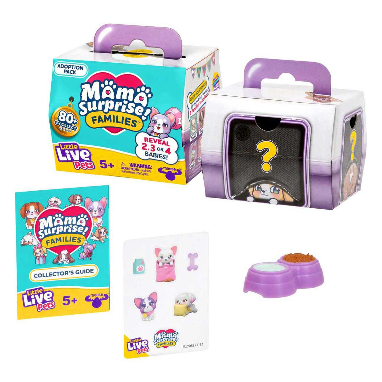 Little live pets mama suprise families puppy adoptieset