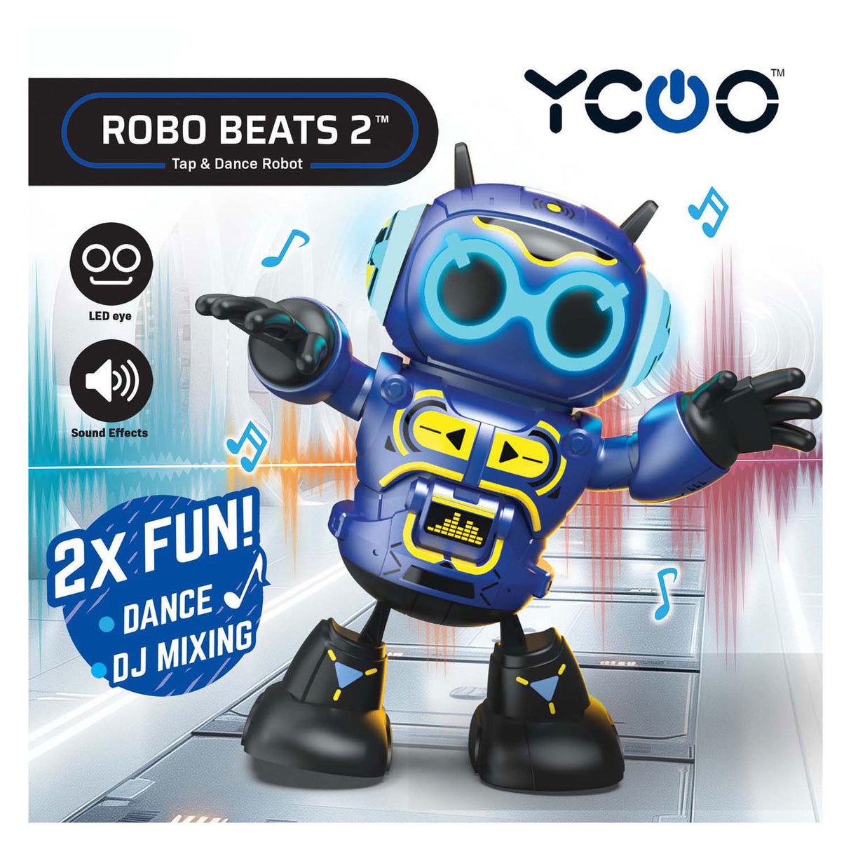 Silverlit robo beats ii - dansende robot met muziek