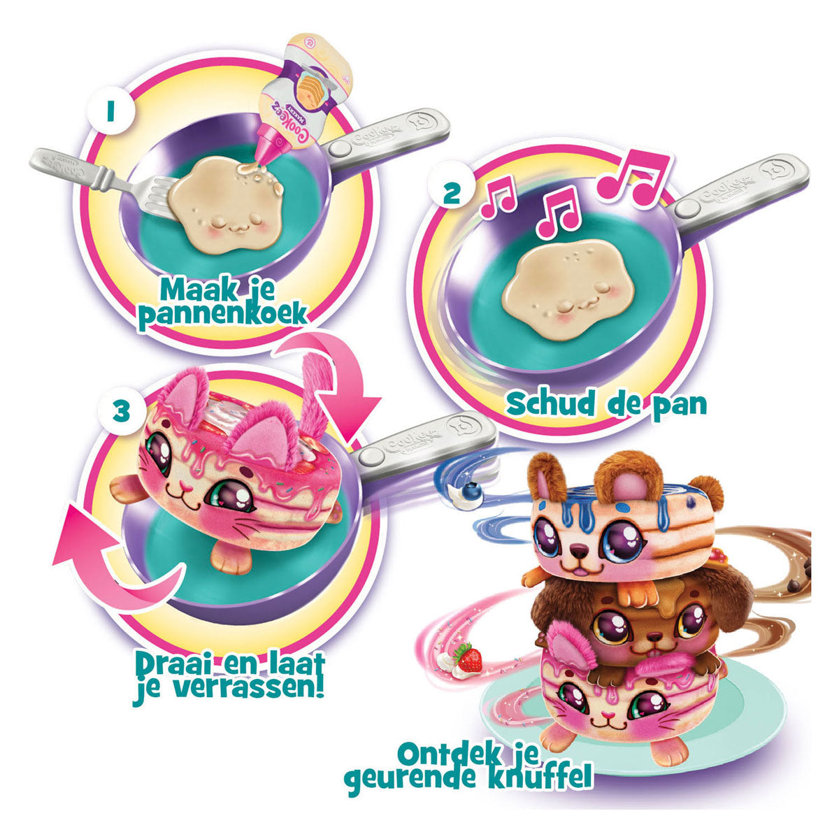 Cookeez makery pancake treatz koekenpan