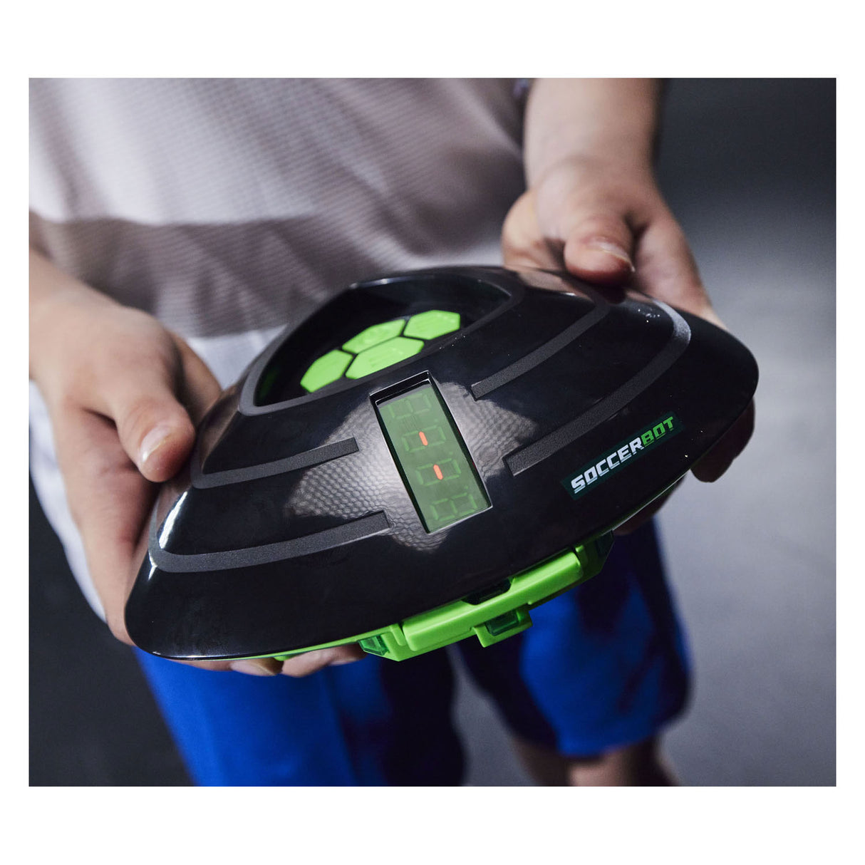 Gear2play soccer bot - indoor voetbaltrainer behendigheidsspel - versla de interactieve bot