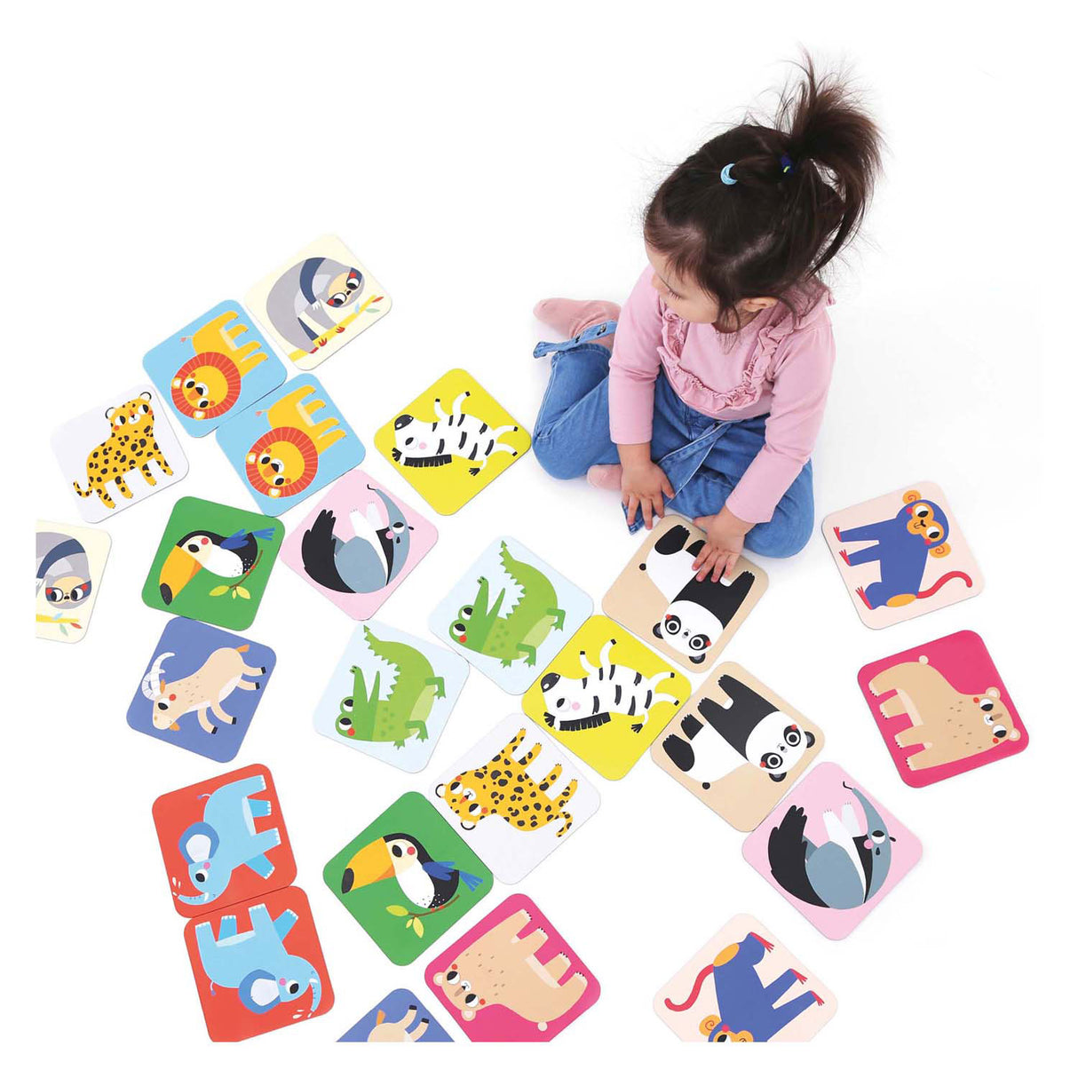Banana panda suuuper size memory spel wilde dieren 2+