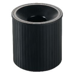 Papercliphouder helit zwart magnetisch