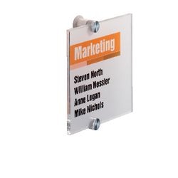 Deurteken kristalteken duurzaam 482219 perspex 148x148mm