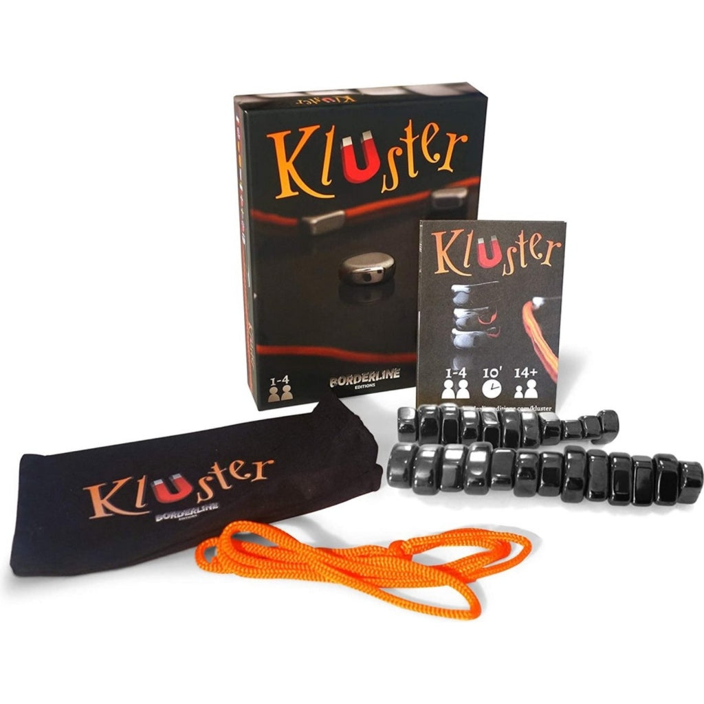 Geronimo games kluster - gezelschapsspel - magnetenspel - 1 tot 4 spelers - vanaf 14 jaar