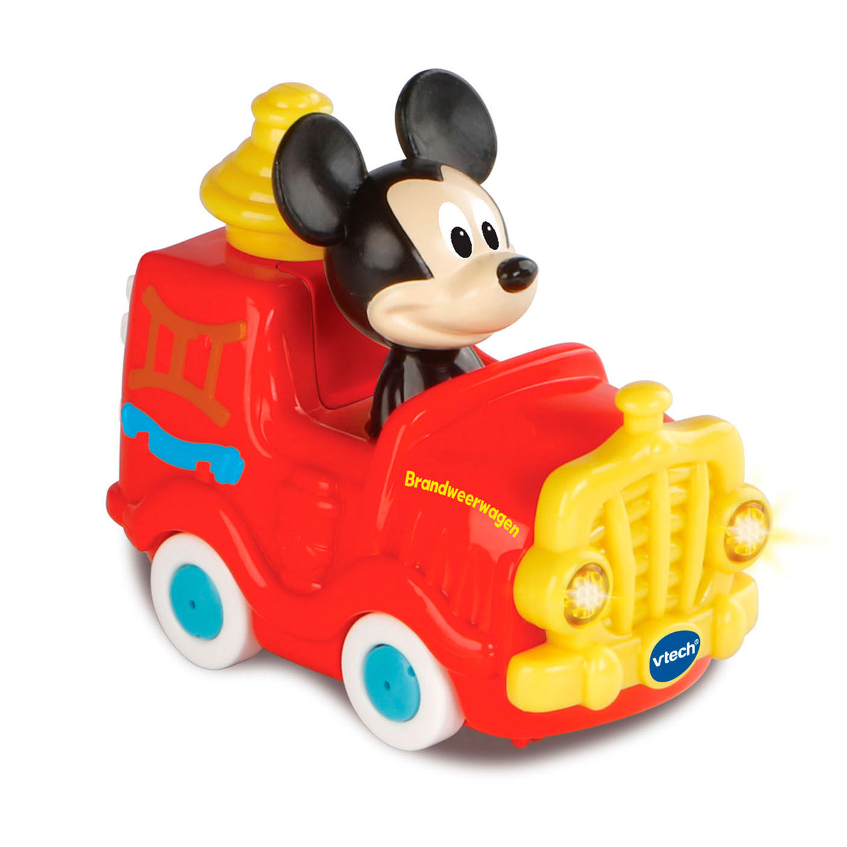 Vtech toet toet auto's disney edition mickey brandweerwagen - speelfiguur - brandweerwagen met licht en geluid