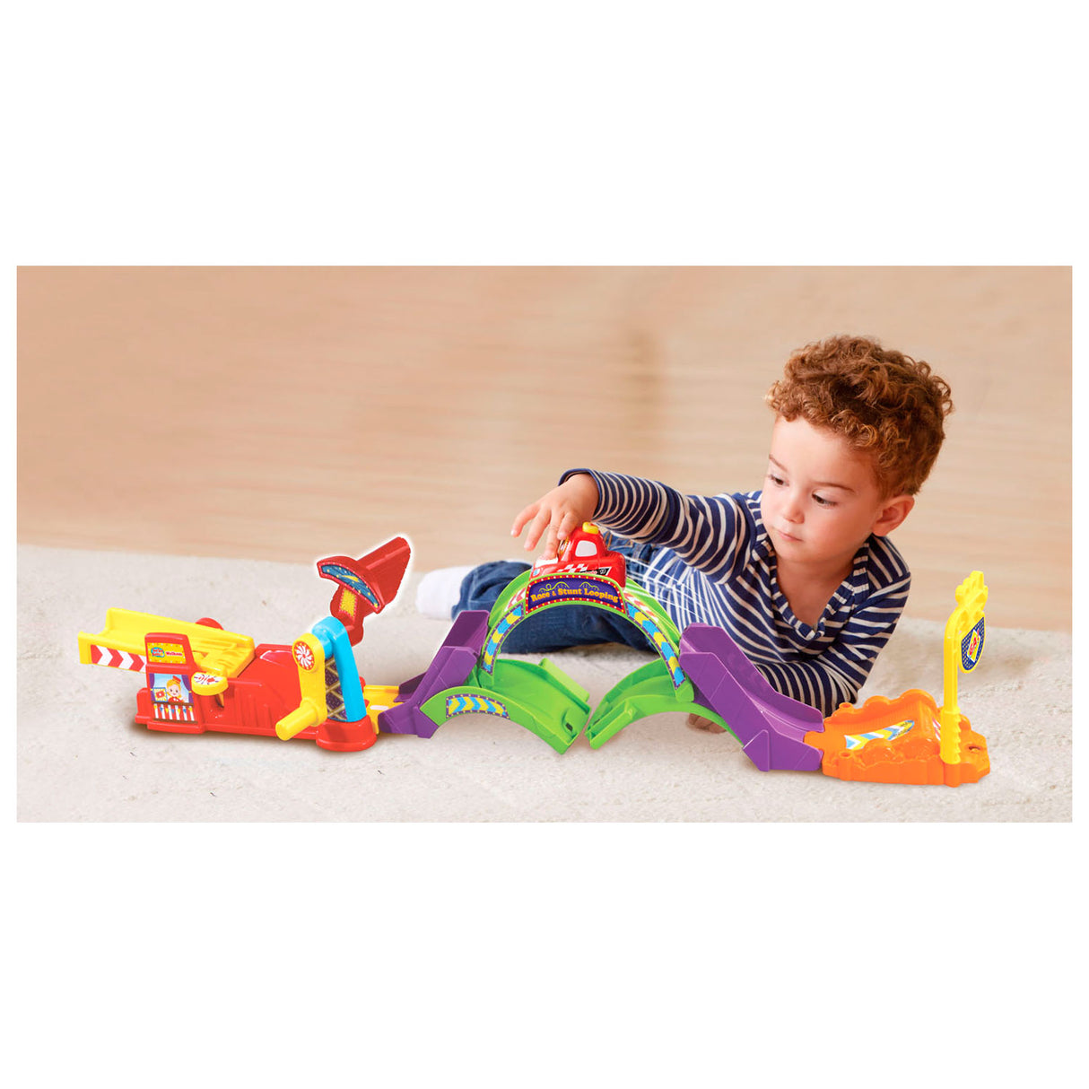 Vtech toet toet auto's race stunt looping - cadeau - educatief babyspeelgoed - speelgoed 1 tot 5 jaar