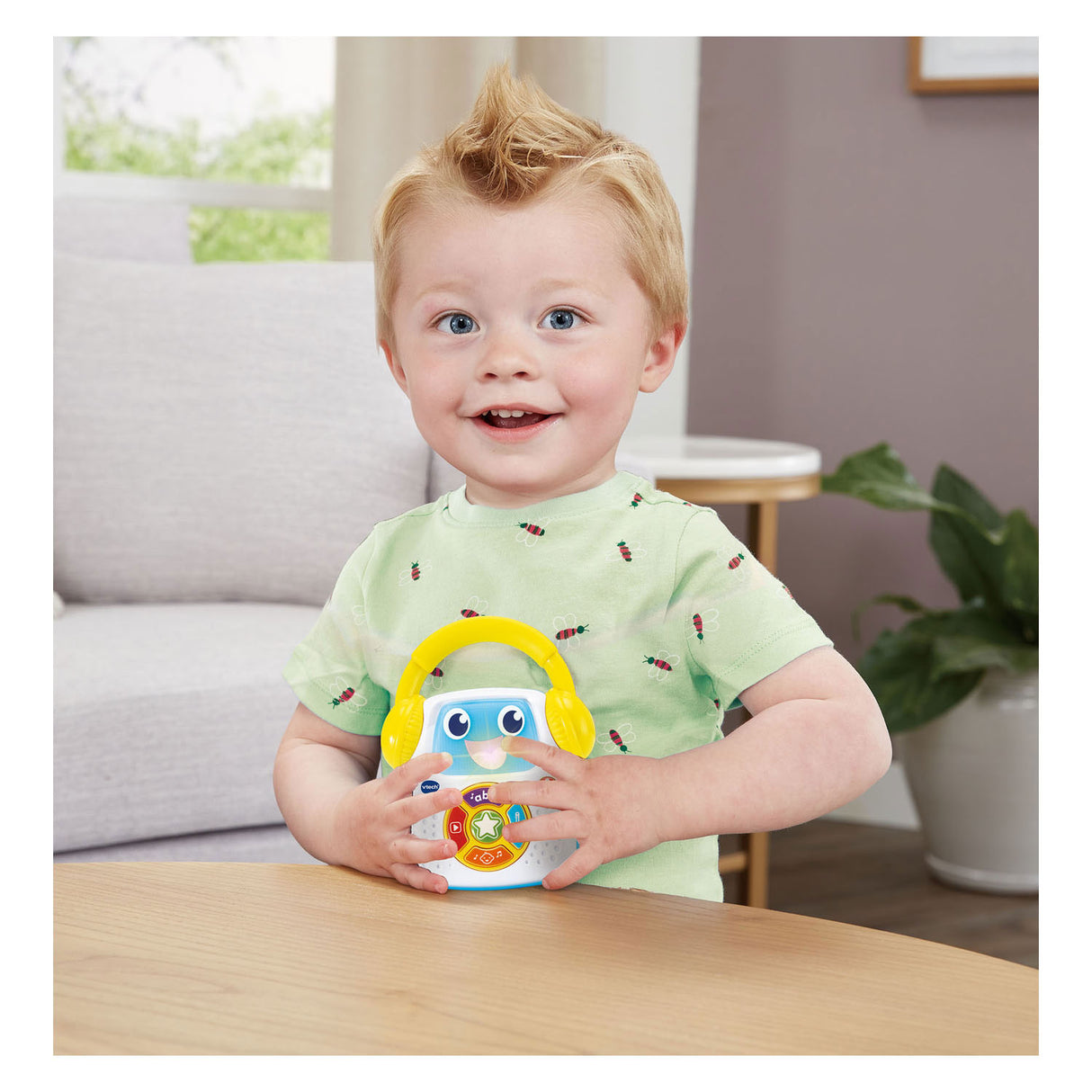 Vtech baby mijn eerste muziekspeler - interactief speelgoed - incl. 23 melodietjes 9 gezonden liedjes - cadeau - vanaf 9 maanden