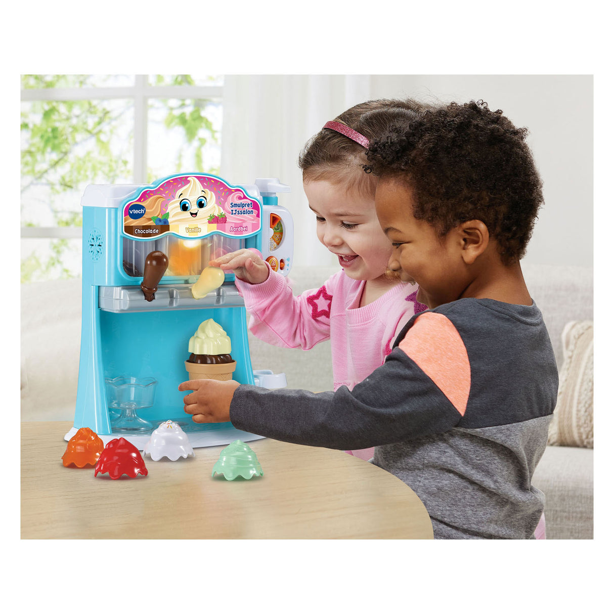 Vtech smulpret ijssalon - educatief speelgoed - stimuleert creativiteit - speelgoed vanaf 2 jaar