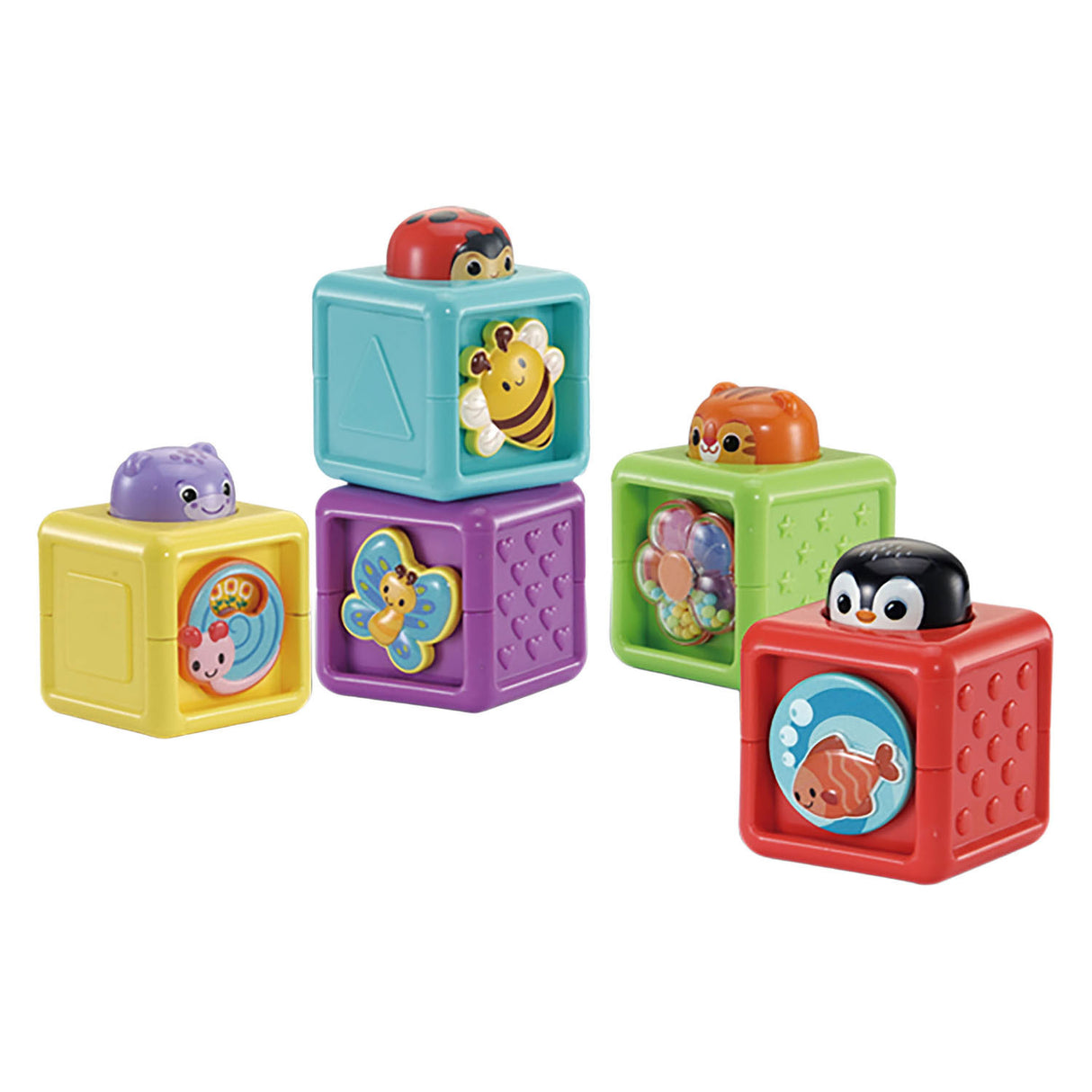 Vtech stapel en ontdek blokkenset