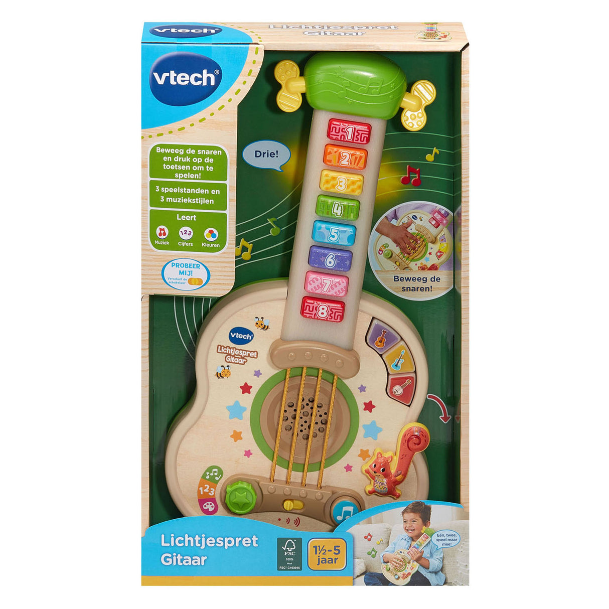 Vtech lichtjespret gitaar