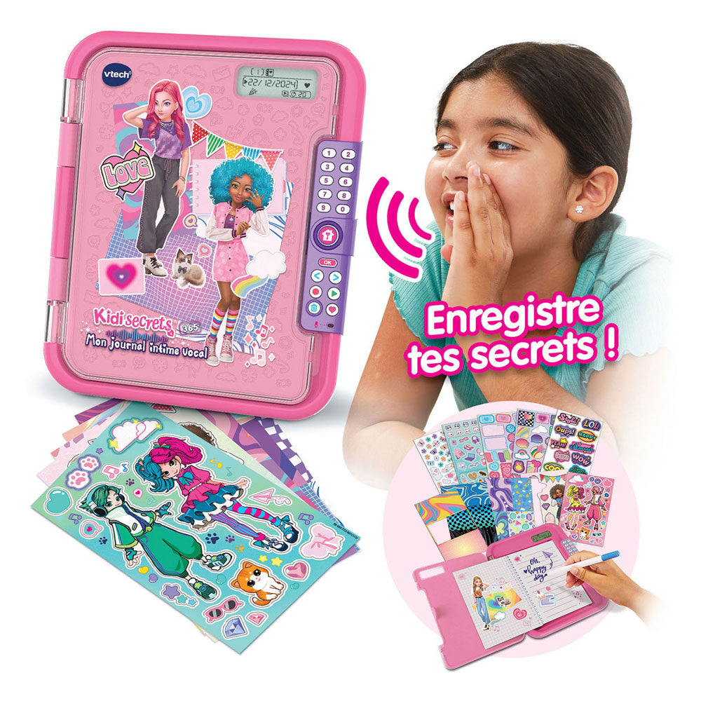 Vtech kidisecrets 365 mijn geheime dagboek - roze