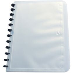 Showalbum oxford variozipp transparant a4