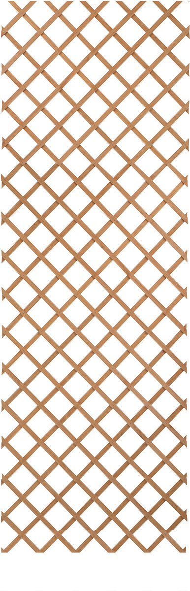 Nature - houten klimrek (bruin) - 1 x 3m - fsc