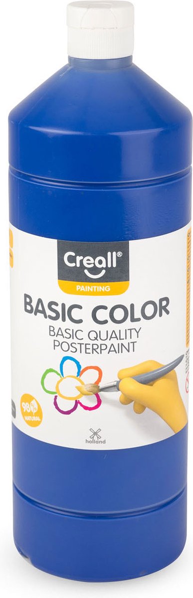 Creall schoolverf donkerblauw, 1 liter