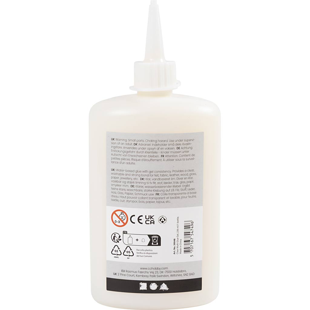 Creativ company http: www.cchobby.nl multi-glue-helder-236-ml-1-fles
