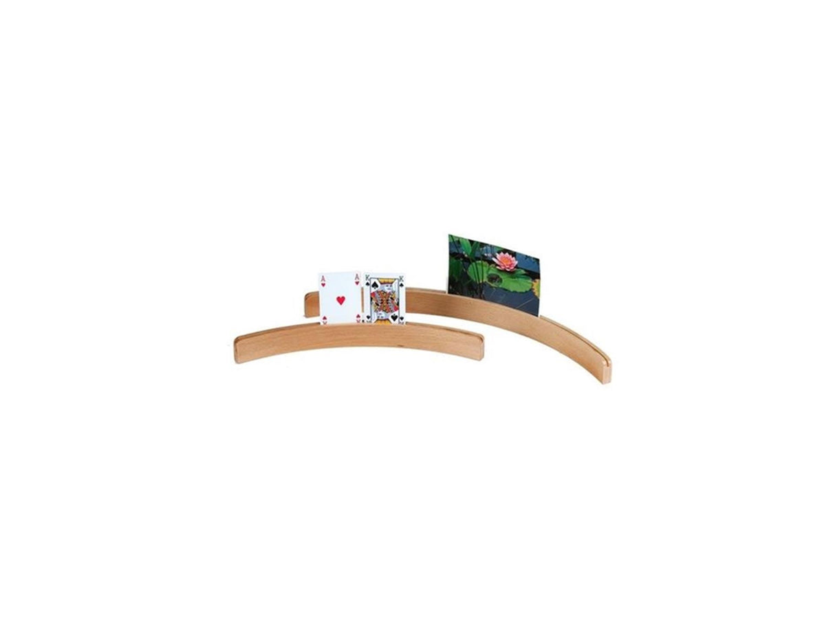 Longfield kaartenhouder hout 50 cm
