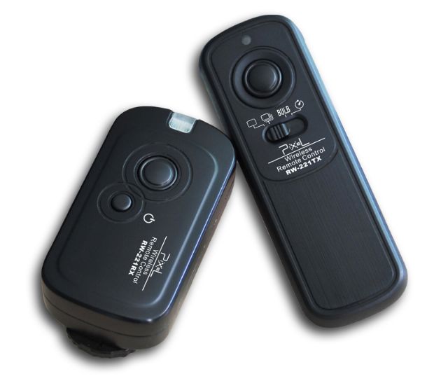 Pixel draadloze afstandsbediening rw-221 n3 oppilas voor canon