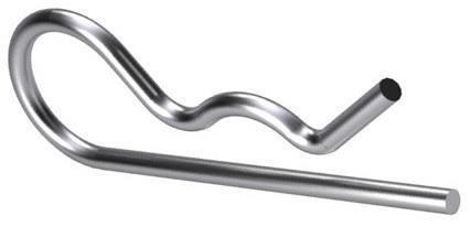Verende borgclip enkel 3mm d11024 l=67mm | 10 stuks