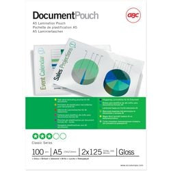 Gbc lamineerhoezen acco a5 250 micron 100 stuks