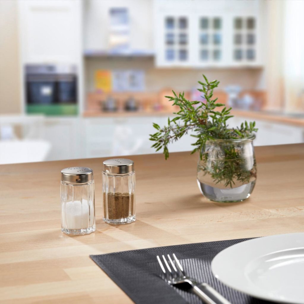 Westmark peper en zout set glas rvs