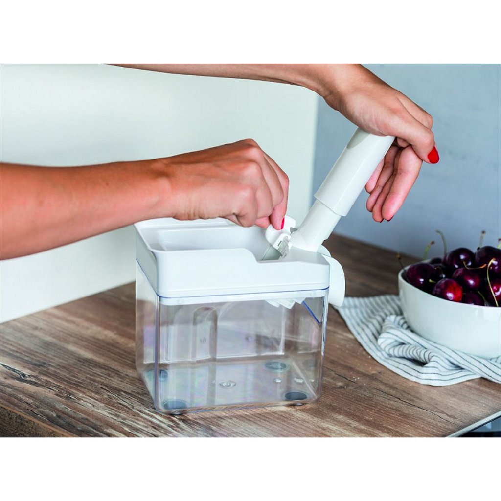 Leifheit comfortline kersenontpitter - wit tranparant