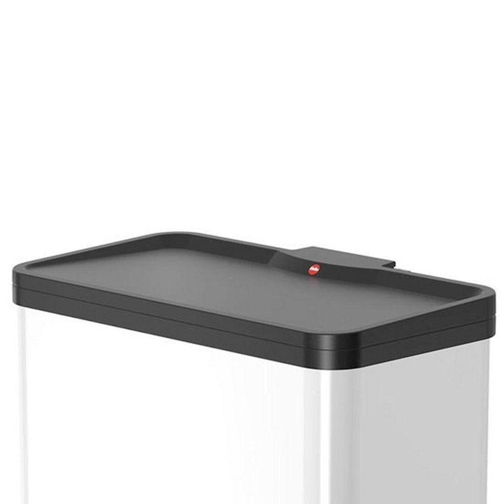 Hailo 0630-230 oko duo plus l pedaalemmer 17+9l wit zwart
