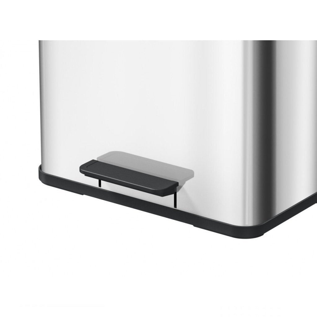 Hailo öko trio plus prullenbak - 3 x 9l - zwart
