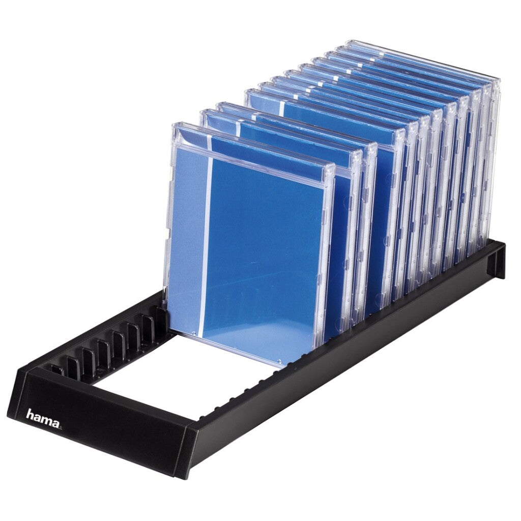 Hama flipper-rekje voor 22 cd #039;s zwart
