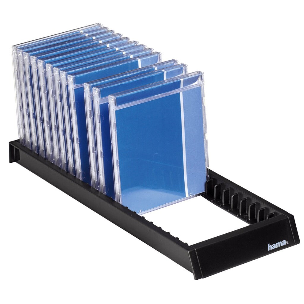 Hama flipper-rekje voor 22 cd #039;s zwart