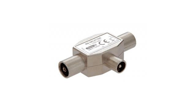 Vivanco 43075 tweevoudige radioverdeler