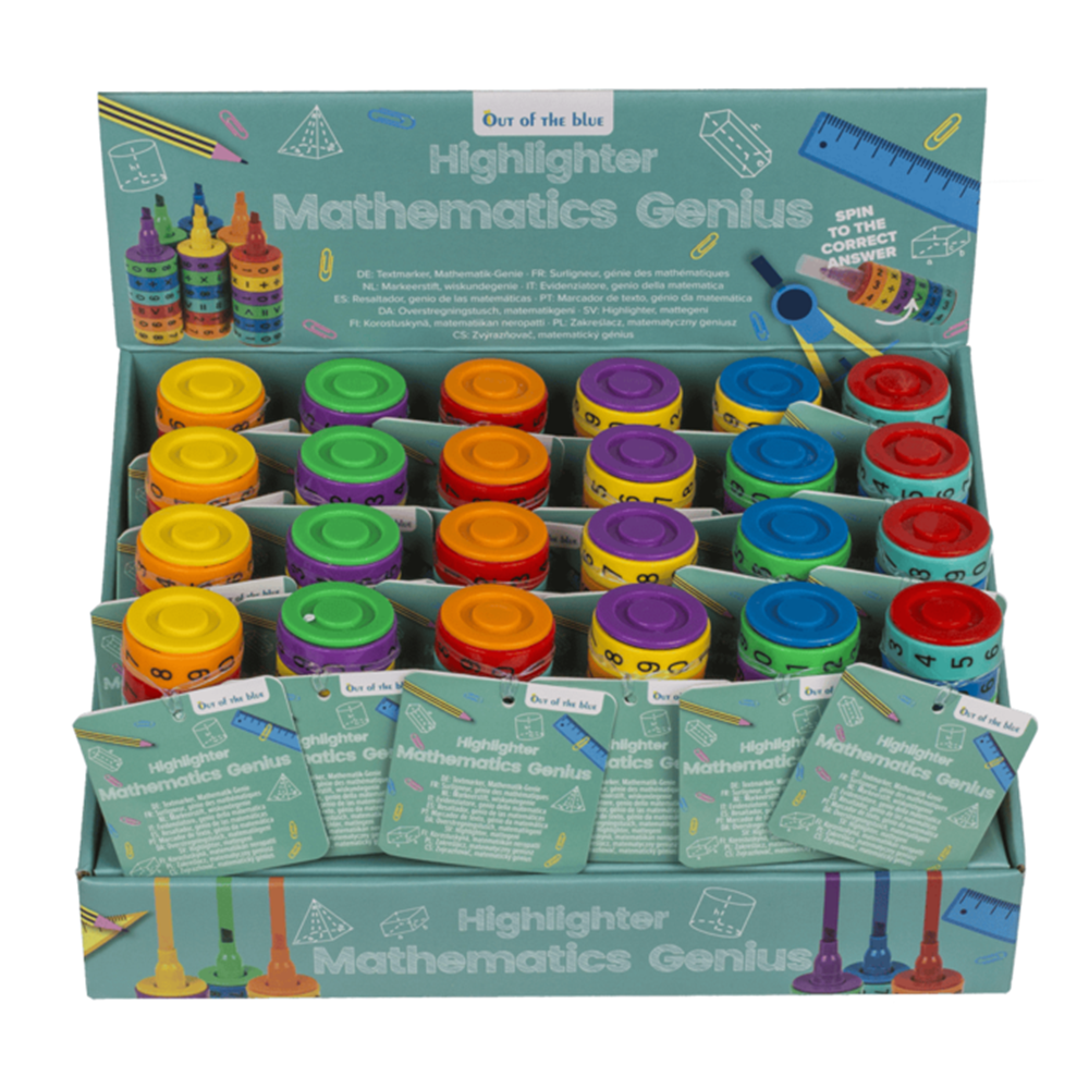 Dsp markeerstift, wiskunde genie. 10,5x3