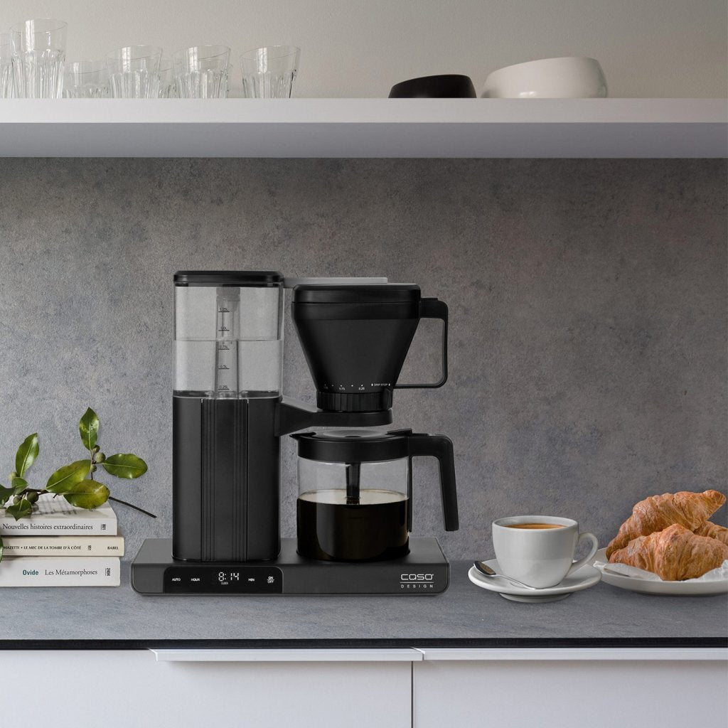 Caso aroma sense koffiezetapparaat zwart