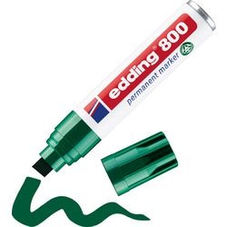 Permanente marker edding 800 groen 4-12 mm schuine punt