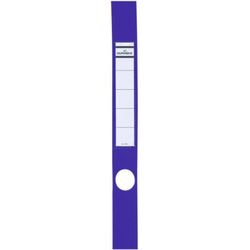 Rugetiketten durable 60 x 390 mm blauw 10 stuks
