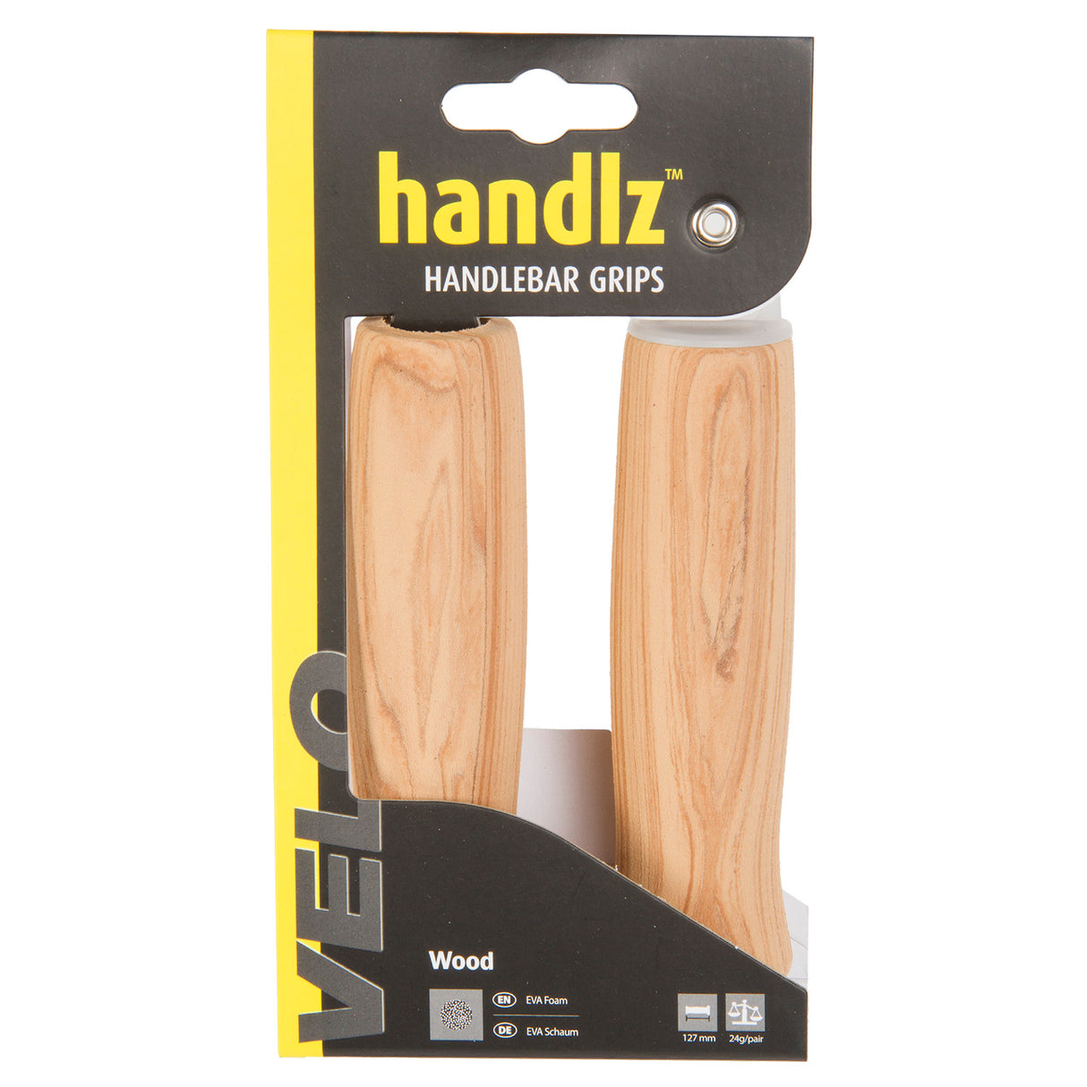 Velo wood bicycle grips