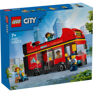 Lego city toeristische rode dubbeldekker - 60407