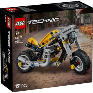 Lego technic 42225 gele motor