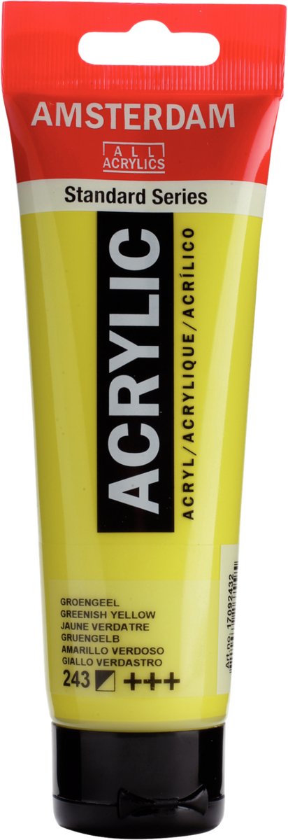 Amsterdam standard series acrylverf tube 120 ml groengeel 243