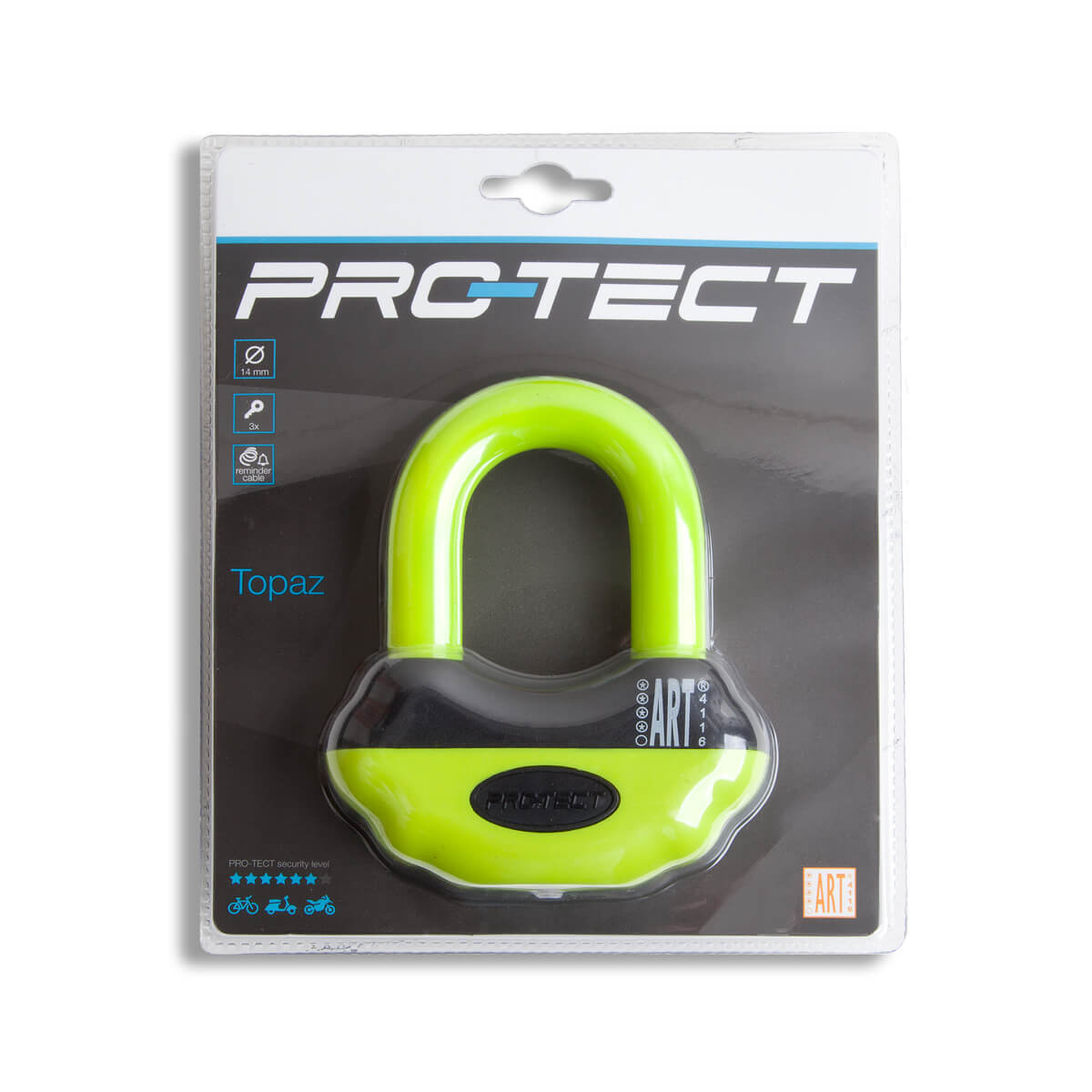 Pro-tect schijfremslot topaz art 4