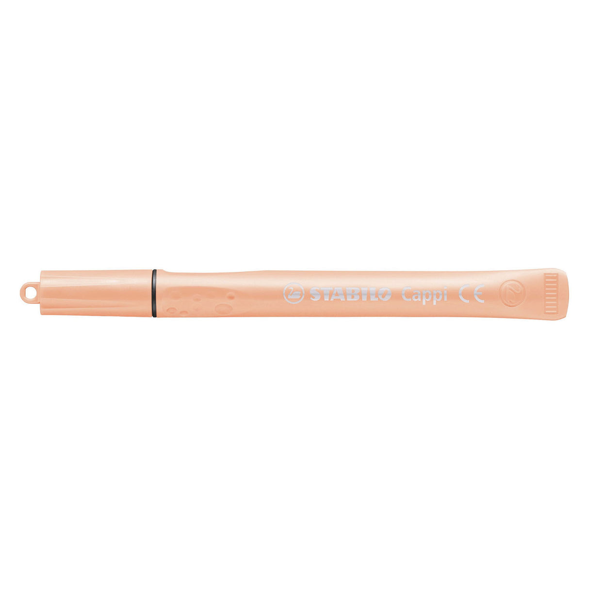 Stabilo cappi - viltstift - nooit meer je dop kwijt dankzij de dopring - arty etui met 12 kleuren + 1 dopring