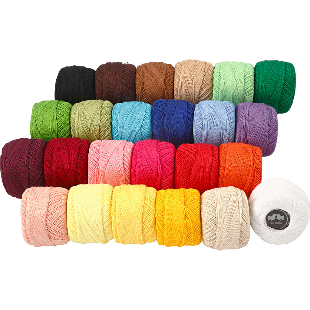 Creativ company https: www.cchobby.nl mercerised-katoengaren-diverse-kleuren-24x20-gr-1-doos