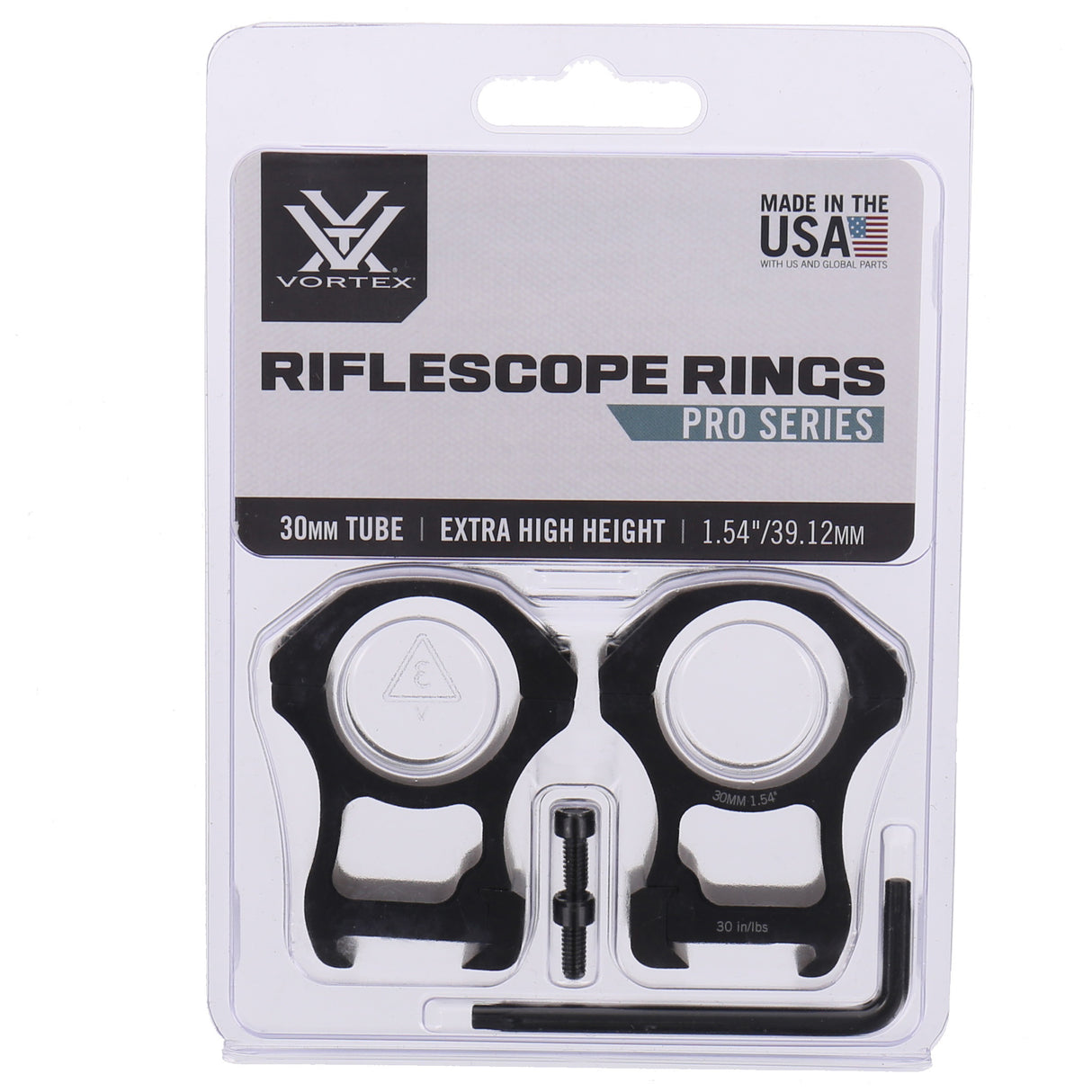 Vortex pro series montageringen pr30-xh 30 mm extra hoog
