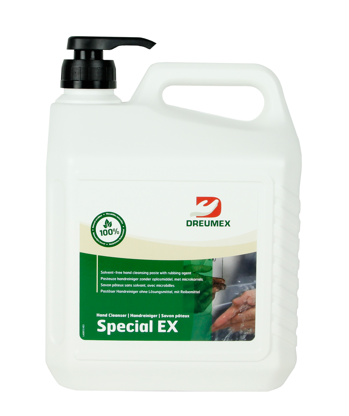 Dreumex zeep special ex wit can met pomp 2,7kg